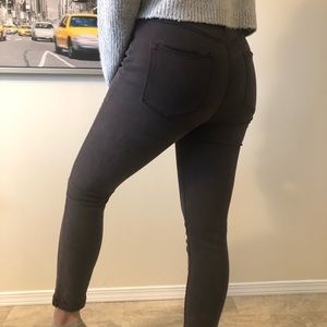 BDG highrise Twig ankle dark grey jeans